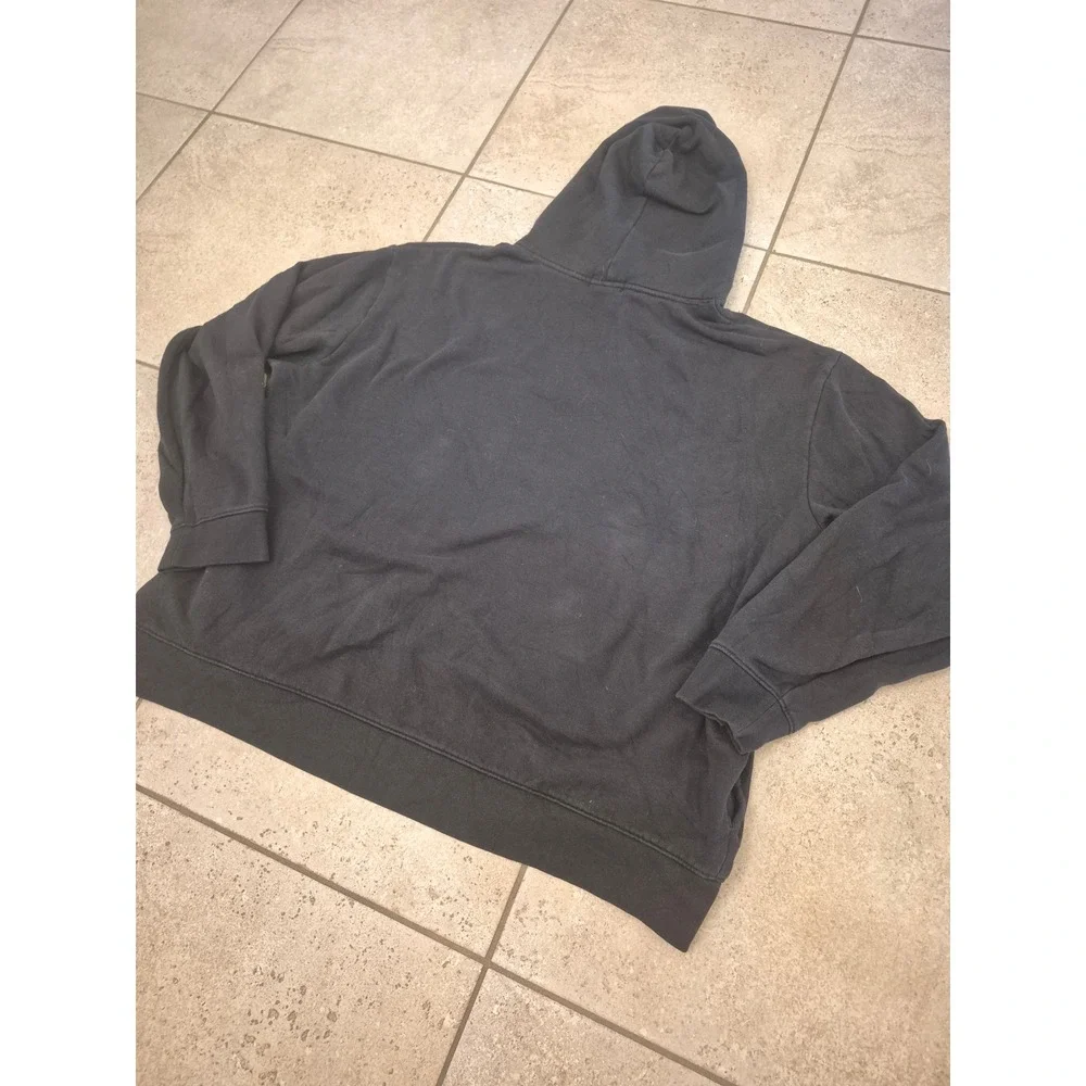 Polo Ralph Lauren POLO BEARD Men's Black Hoodie Fleece 2XLT Cocoa Beard Graphic